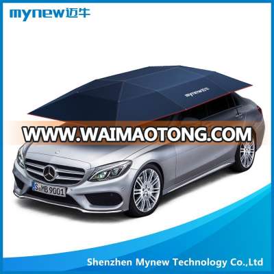 Mynew semi-automatic car sunshade, patented manual car umbrella cover