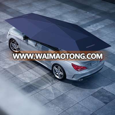 4.8Meter Manual and Automatic Car Shelter automatic car sun umbrella with wireless remote controller