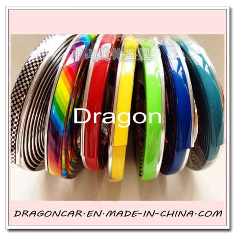 China Wholesale Plastic Car Wheel Arch Car Eyebrows Chrome Auto Accessories